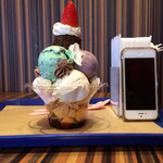 ブルーシール - ブルーシールマウンテンのiPhone5Sと高さ比較