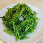 京鼎小館 - 空芯菜炒め 2015年4月