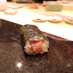 鮨 心白 - ネギトロ巻