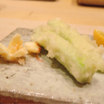 鮨 心白 - アスパラ