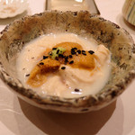 鮨 心白 - 湯葉とウニ