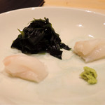 鮨 心白 - ナメタがれい、マコがれい