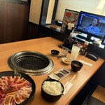 焼肉ウエスト - 料理写真:MIX満腹定食 税込2519円