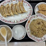 餃子の王将 - 料理写真:炒飯セット