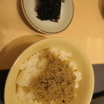 和 - 2015年04月05日（日）　じゃこご飯・漬物