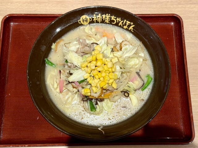 神様ちゃんぽん 関越自動車道上里SA(上り線) （【旧店名】自家製麺
