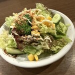 ブロッコリ - サラダセットのサラダ