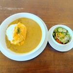サッドカフェ - 料理写真:オムレツカレーランチ