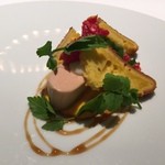 レフェルヴェソンス - フォアグラのナチュレル、金美人参仕立て（2015/4ランチ）