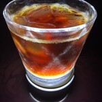 升尾珈琲 - 濃い目に淹れてアイスコーヒーでいただきました。