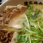 らーめん錦 - 2015/3 トロ玉らーめん塩/トピ～アップ１