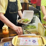 ひっぱりだこ - 料理写真:ああ無情　ミドリのネギよ　ハジによれ