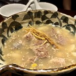 南方中華料理 南三 - 四紙牛尾甲魚湯(上州牛テール、スッポン、薬膳スープ)