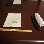 人形町今半 - テーブルセッティング