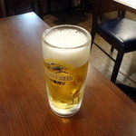 ギョーザ ブラザーズ - 生ビール390円+税