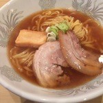 麺商人 - 鶏だしいりこそば730円