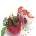 イチゴのデザート