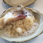 ホッキ貝のリゾット