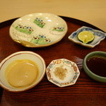 山玄茶 - 2015年4月　刺身用。ポン酢マスカルポーネ味・