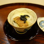 山玄茶 - 2015年4月　ウナギと能登の鱒の蒸し寿司