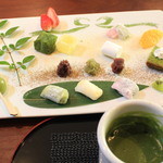 抹茶庵けんしん - 抹茶フォンデュー