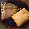 魚友 - カワハギの煮付けと豆腐