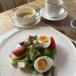 露天風呂のオーベルジュ つつじとかえで - 翌朝　洋食