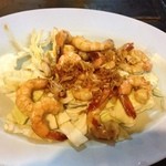 IM CHAN - 揚げ海老のニンニク炒め