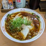 尾道ラーメン 暁 - 辛い尾道ラーメン 800円