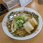 尾道ラーメン 暁 - 尾道ラーメン 750円