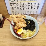 文殊 - ゲソ天・岩のりうどん。