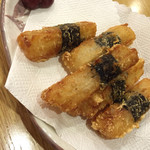 お好み焼き 俊 - 長芋揚げ