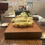 ホルモン天ぷら みよしの - うん、すごいね