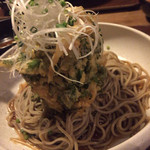 SUMIYAKI GONPACHI - 季節の蕎麦《ランチビュッフェ》