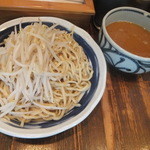 荒海 - 友人が頼んだ味噌つけ麺大盛(2015.4.26)