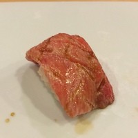 鮨 志の助 - とろ（軽く炙り）