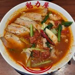 ラーメン 魁力屋 - 料理写真:真夏のHOTトマト麺