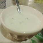 カラチの空 - マトンビリヤニに付いてきたライタ