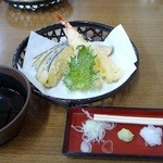 そば処　勉強屋 - そば汁と天婦羅と やくみ