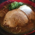 ラーメン 田中九商店 - 豚骨鶏醤油味 醤油ラーメン 690円