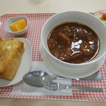 ふらっと - ビーフシチューセット（600円）