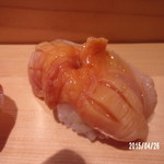 弁天山美家古寿司 - 　　酢〆赤貝