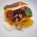 ル・ヴァンキャトル - オレンジのクレーム・ブリュレ