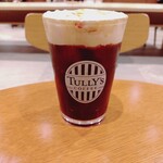 タリーズコーヒー - ドリンク写真:キャラメルフォームアメリカーノ