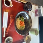 ご飯ととろろ とろ麦 - 料理写真: