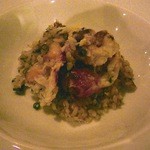 【タラバ蟹、ズワイ蟹、ワタリ蟹のリゾピラフ】2015/4