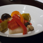 ステーキハウス 听 - 京野菜と季節野菜のピクルス