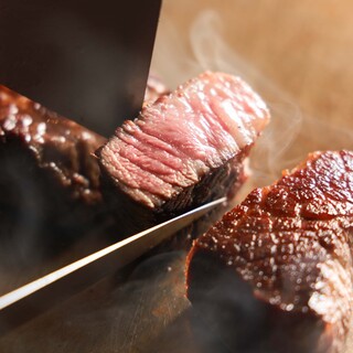 中勢以の熟成肉を堪能◆丁寧にじっくり熟成させた希少部位を使用