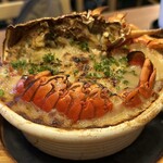 酒場 森下 - 伊勢海老グラタン　3,500円　濃厚で美味い◎