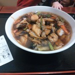 健康中華庵 青蓮 - 五目スープ麺